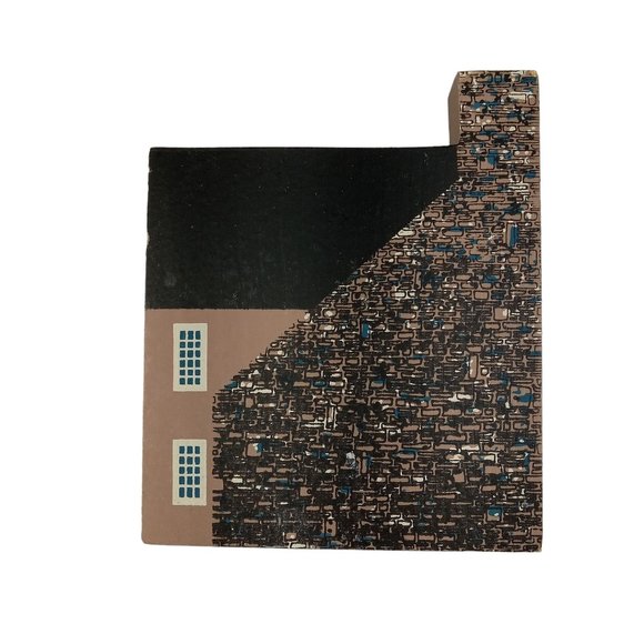 Cat's Meow Village Series VII Black Cat Antiques Building Signed Faline 1989 - Picture 2 of 7